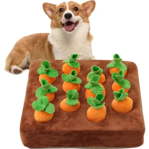 Dog Puzzle Toy (Plush Carrot)